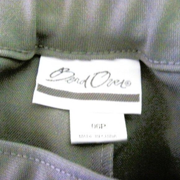 BEND OVER~Women's Capri~Size 6P~Gray~Pull-Ons~Elastic Waist~High Rise~NEW/W/Tag - Picture 3 of 8